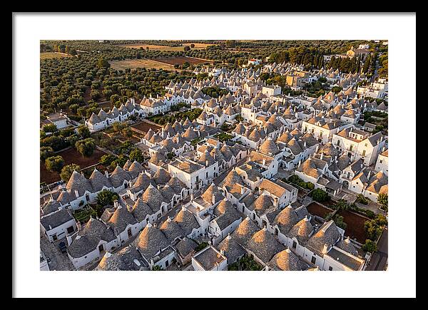 Alberobello At Golden Hour