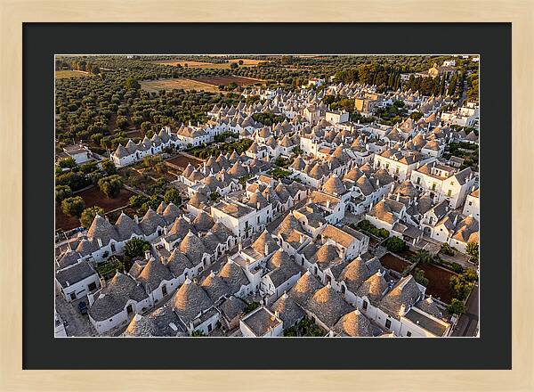 Alberobello At Golden Hour