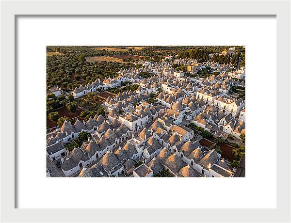Alberobello At Golden Hour