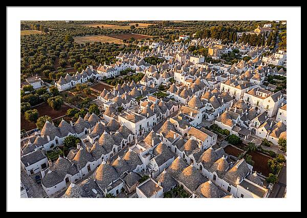 Alberobello At Golden Hour