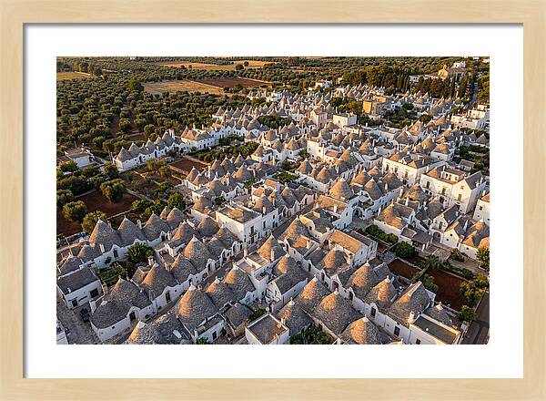 Alberobello At Golden Hour