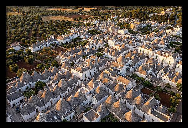 Alberobello At Golden Hour