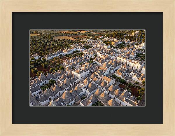 Alberobello At Golden Hour