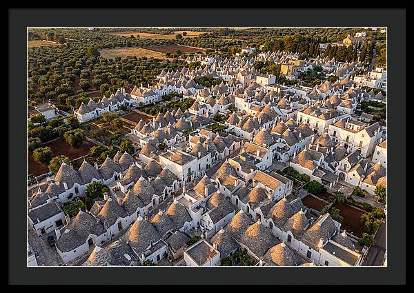 Alberobello At Golden Hour