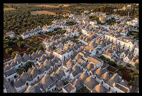 Alberobello At Golden Hour