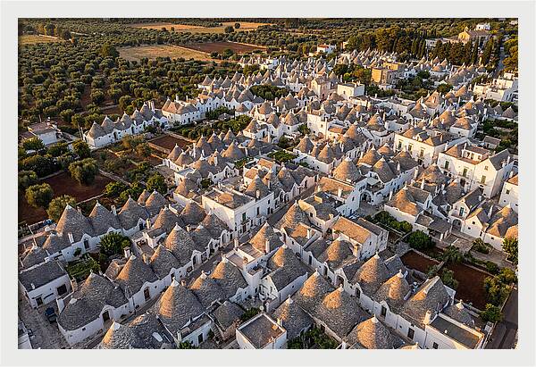 Alberobello At Golden Hour