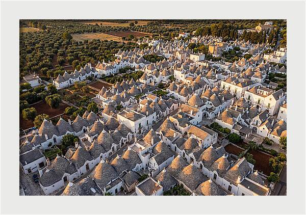 Alberobello At Golden Hour