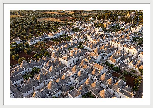 Alberobello At Golden Hour