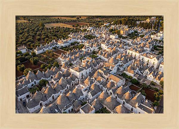 Alberobello At Golden Hour