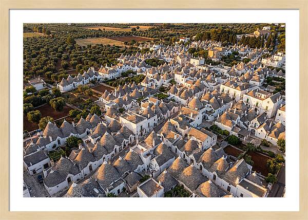Alberobello At Golden Hour