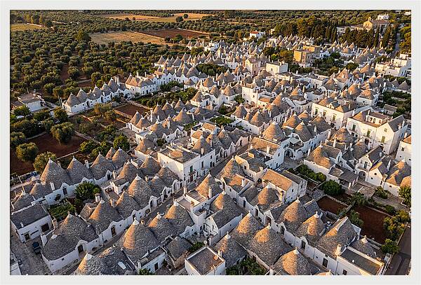 Alberobello At Golden Hour