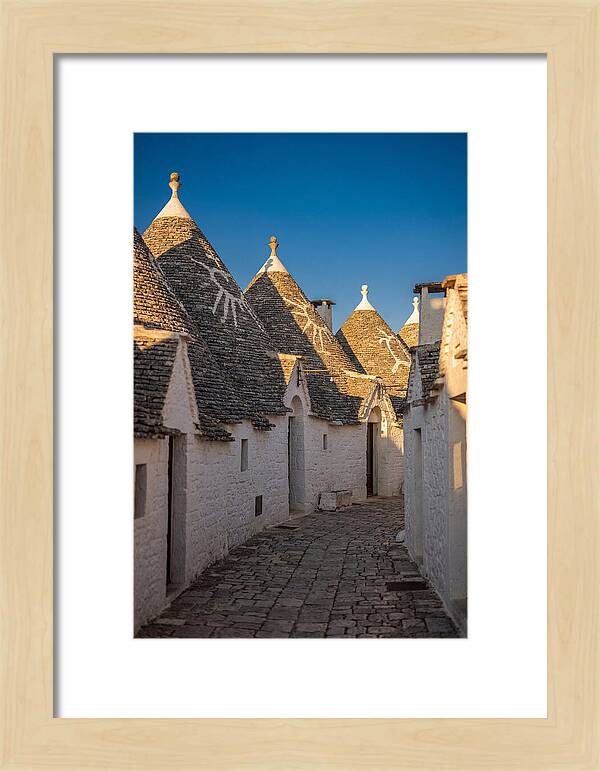 Alberobello Trulli At Golden Hour