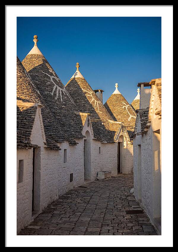 Alberobello Trulli At Golden Hour