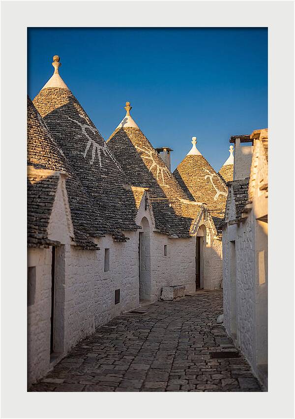 Alberobello Trulli At Golden Hour