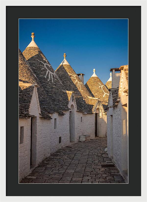 Alberobello Trulli At Golden Hour