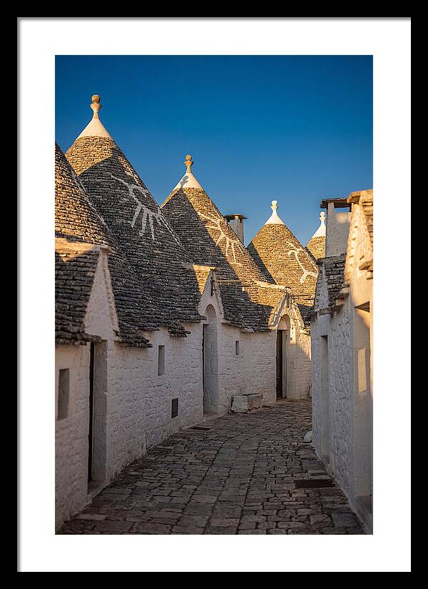 Alberobello Trulli At Golden Hour