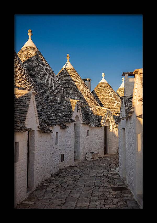 Alberobello Trulli At Golden Hour