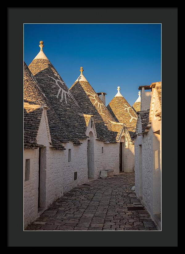 Alberobello Trulli At Golden Hour