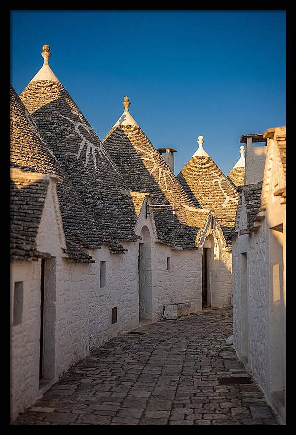 Alberobello Trulli At Golden Hour
