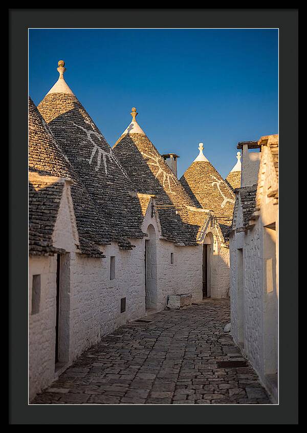 Alberobello Trulli At Golden Hour