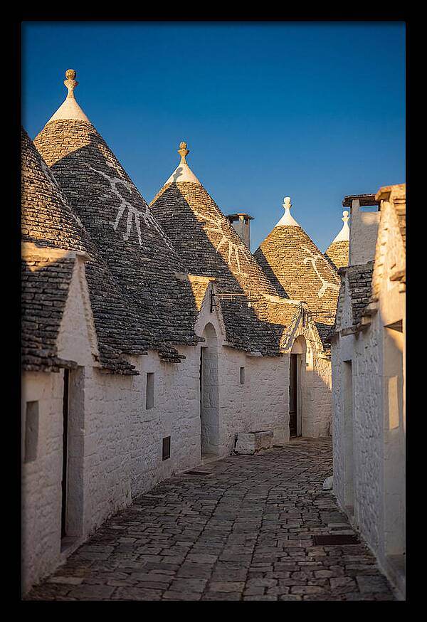 Alberobello Trulli At Golden Hour