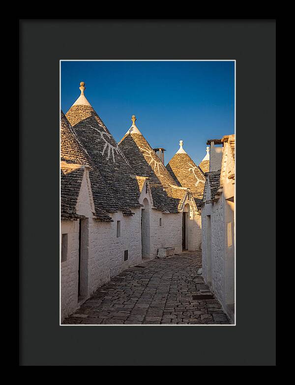 Alberobello Trulli At Golden Hour