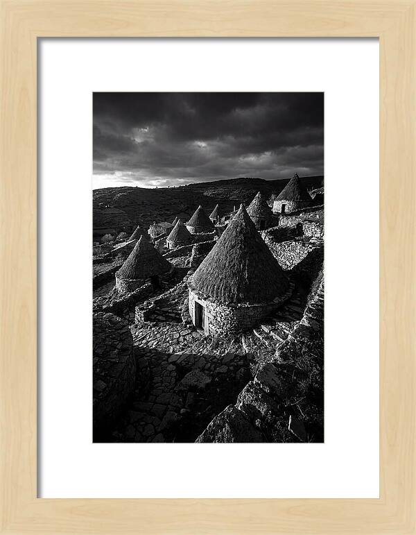 Alberobello Trulli In Monochrome