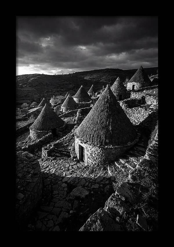 Alberobello Trulli In Monochrome