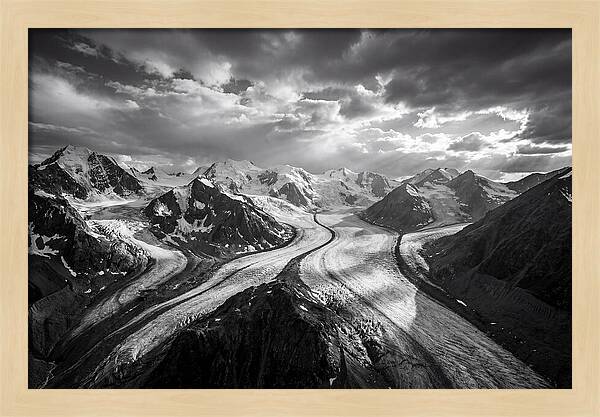 Aletsch Glacier Vista