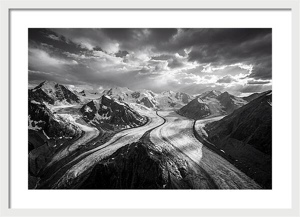 Aletsch Glacier Vista