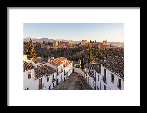Alhambra And Sierra Nevada View