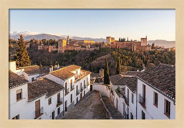 Alhambra And Sierra Nevada View