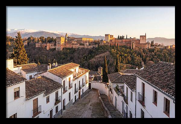 Alhambra And Sierra Nevada View