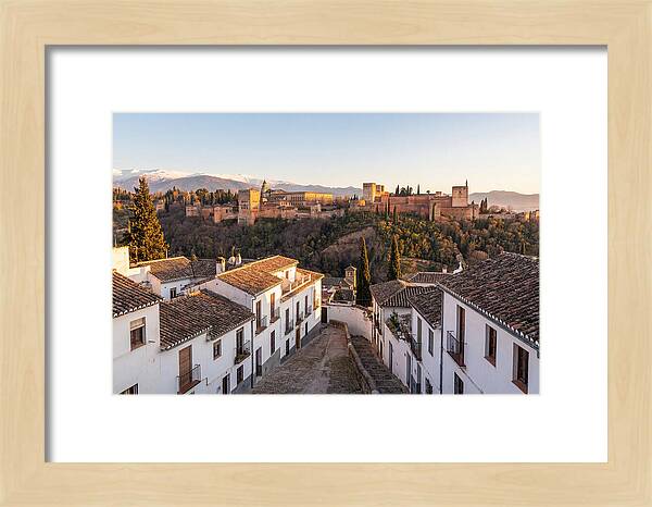 Alhambra And Sierra Nevada View