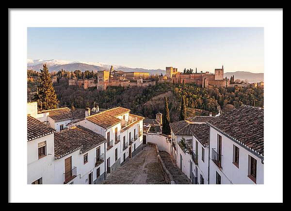 Alhambra And Sierra Nevada View