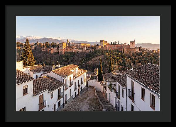 Alhambra And Sierra Nevada View
