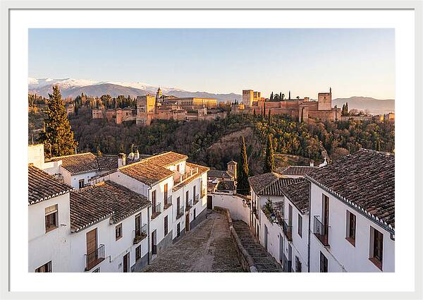 Alhambra And Sierra Nevada View