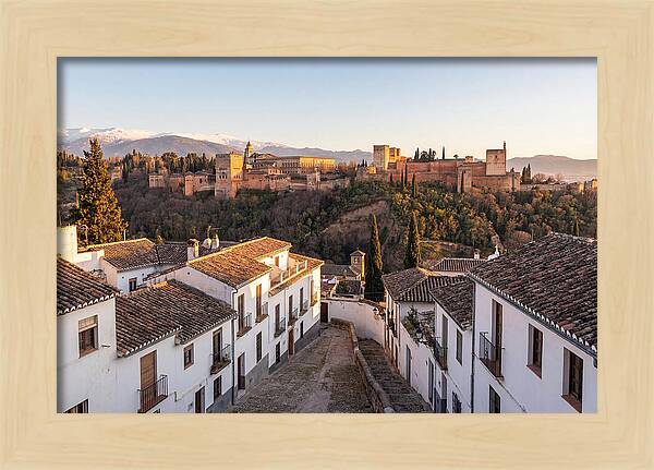 Alhambra And Sierra Nevada View
