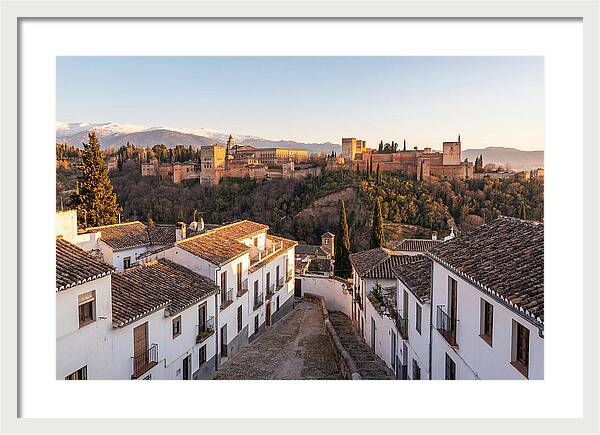 Alhambra And Sierra Nevada View