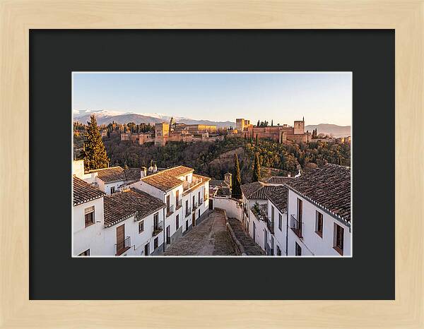Alhambra And Sierra Nevada View