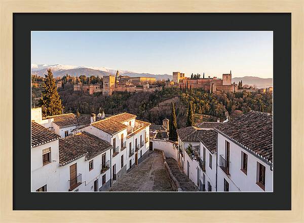 Alhambra And Sierra Nevada View