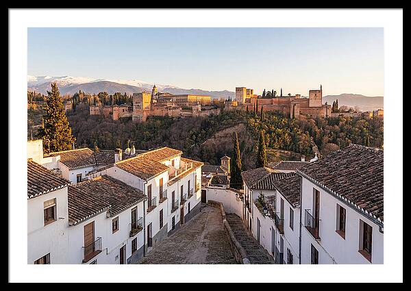 Alhambra And Sierra Nevada View