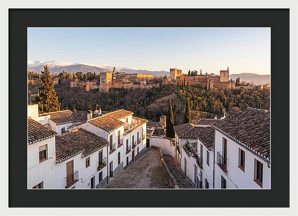 Alhambra And Sierra Nevada View