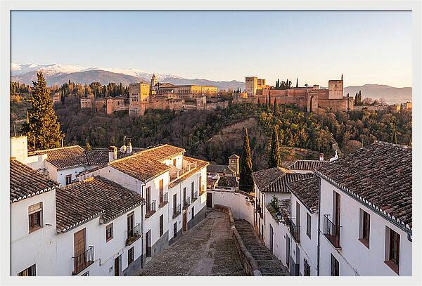Alhambra And Sierra Nevada View