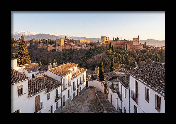 Alhambra And Sierra Nevada View