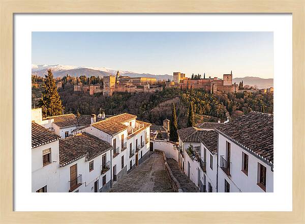 Alhambra And Sierra Nevada View