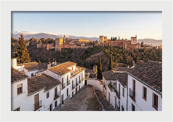 Alhambra And Sierra Nevada View