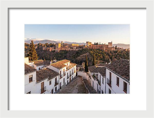 Alhambra And Sierra Nevada View