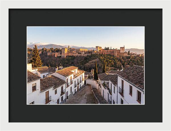 Alhambra And Sierra Nevada View