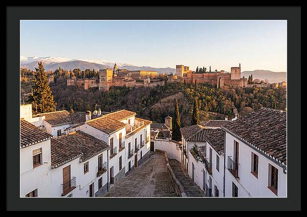 Alhambra And Sierra Nevada View